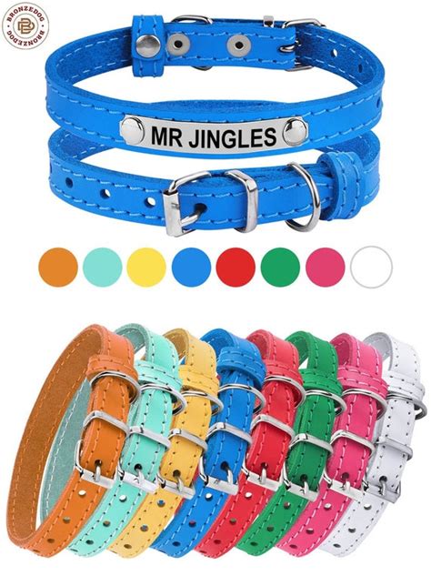 fake designer cat collars